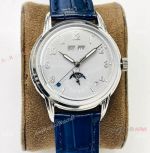 PP Factory Patek Philippe 5320g Perpetual Calendar Gray Dial Watch Swiss Replica PP